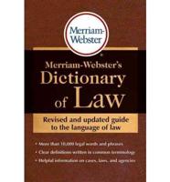 Merriam-Webster's Dictionary of Law
