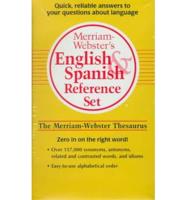 Merriam-Webster's English & Spanish Reference Set