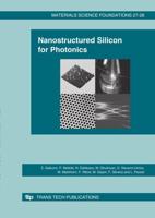 Nanostructured Silicon for Photonics