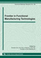 Frontier in Functional Manufacturing Technologies