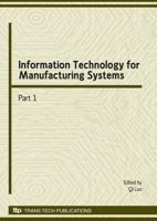 Information Technology for Manufacturing Systems