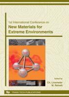 1st International Conference on New Materials for Extreme Environments