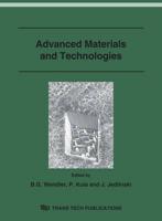 Advanced Materials and Technologies
