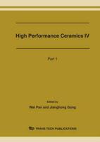 High Performance Ceramics IV