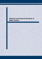 External and Internal Surfaces in Metal Oxides