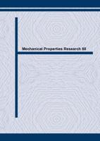 Mechanical Properties Research 88