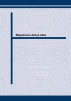 Magnesium Alloys 2003