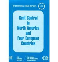 Rent Control in North America and Four European Countries