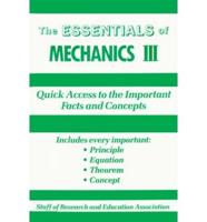 Mechanics III