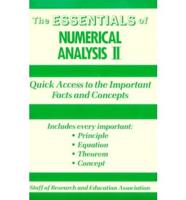 Numerical Analysis II