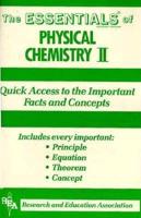 The Essentials of Physical Chemistry II
