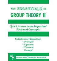 Group Theory. V. 2
