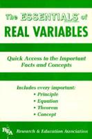 The ESSENTIALS of Real Variables