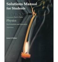 Physics for Scientists and Engineers. Student Solutions Manual