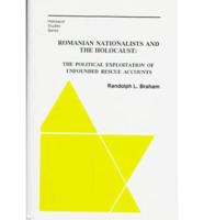 Romanian Nationalists and the Holocaust