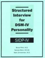Structured Interview for DSM-IV¬ Personality (SIDP-IV)