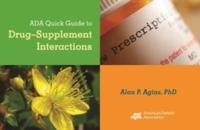 ADA Quick Guide to Drug-Supplement Interactions