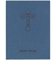 Holy Week Vol. III ^Hardcover]