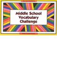 Middle School Vocabulary Challenge