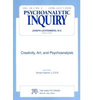 Creativity, Art, and Psychoanalysis