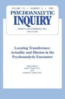 Locating Transference: Psychoanalytic Inquiry, 13.4