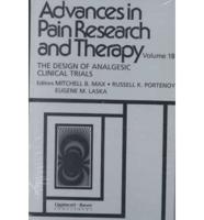 The Design of Analgesic Clinical Trials