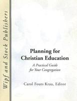 Planning for Christian Education