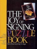 Joy of Signing Puzzle Bk 1