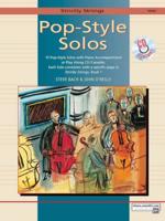 Strictly Strings Pop-Style Solos for Violin