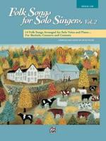 Folk Songs for Solo Singers 2. Book (ML)