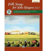 Folk Songs for Solo Singers 1. Bk/CD (ML