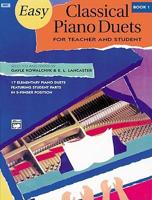 Easy Classical Piano Duets. Book 1