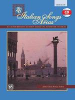 26 Italian Songs & Arias. Med/Low. Bk/CD