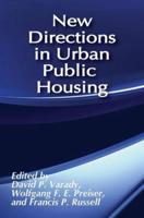 New Directions in Urban Public Housing