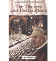 Decrees and Declarations