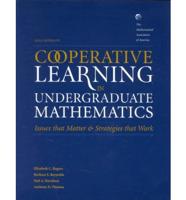 Cooperative Learning in Undergraduate Mathematics