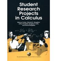 Student Research Projects in Calculus