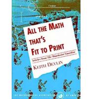 All the Math That's Fit to Print