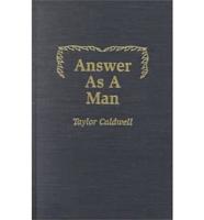 Answer as a Man