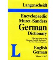 English/German Encyclopedia. Vol 2 L-Z