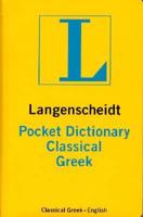 Pocket Classical Greek Dictionary