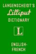 Langenscheidt Lilliput Dictionary English-French