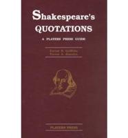 Shakespeare's Quotations