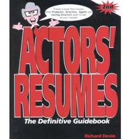 Actors' Resumes