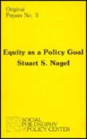 Equity as a Policy Goal
