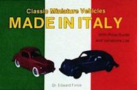 Classic Miniature Vehicles Made in Italy