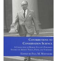 Contributions to Conservation Science