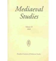 Mediaeval Studies 2003