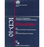 ICD-10 Psychodiagnostic Checklists