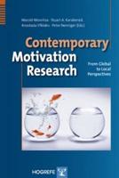 Contemporary Motivation Research